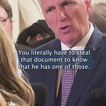 Speaker Kevin McCarthy - Where is the equal justice under the law_