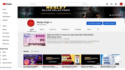 Earn $6000 using youtube video