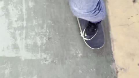 Riding a board at the boarding board