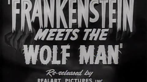 Frankenstein Meets the Wolf Man (1943) trailer