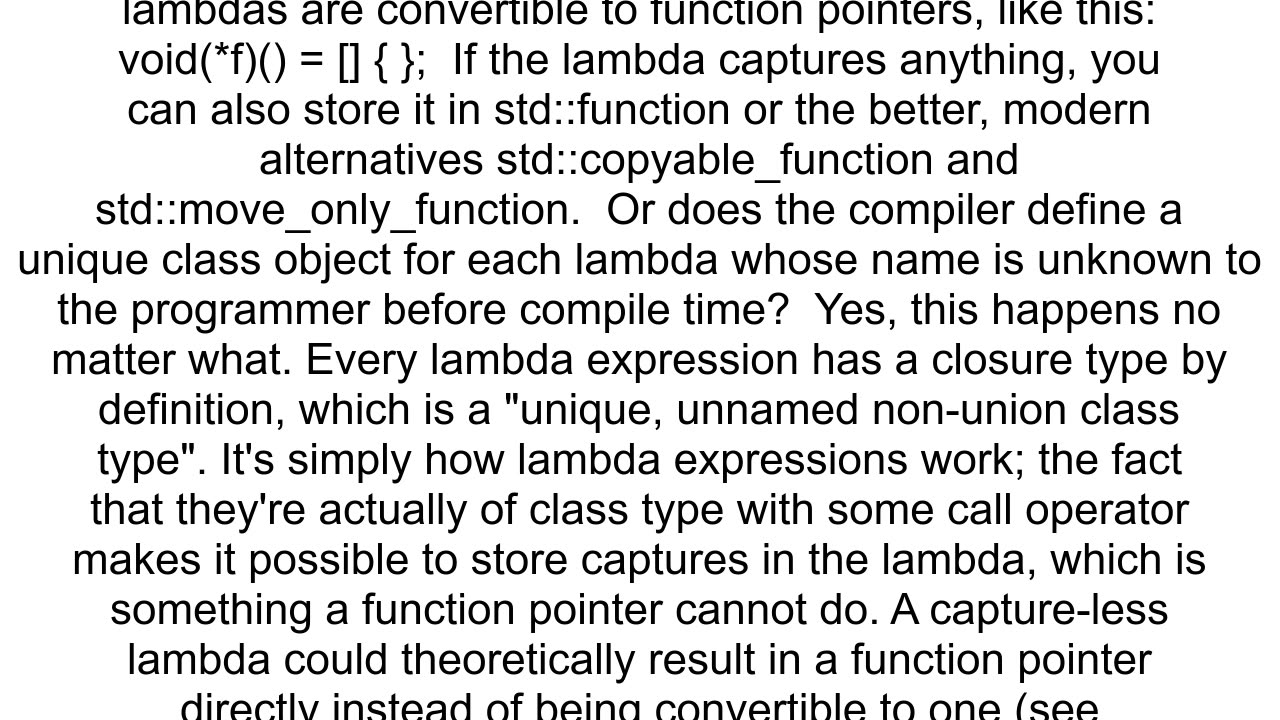 Can you declare a lambda variable without auto andor templates