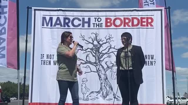 March to the Border Karla Jacinto survivor