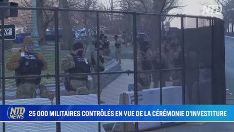 Dernier discours de Trump; 25 000 militaires à Washington; Mike Pompeo PCC qualifiées de génocide