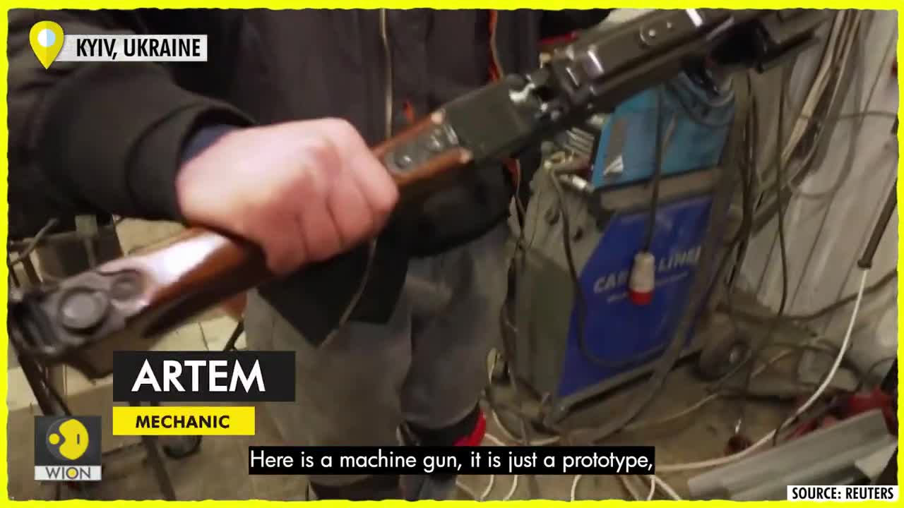 From repairing cars to converting Russian guns, this Kyiv shop is helping Ukrain