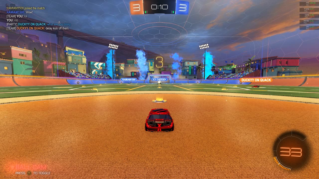 2 secs left grand final shot