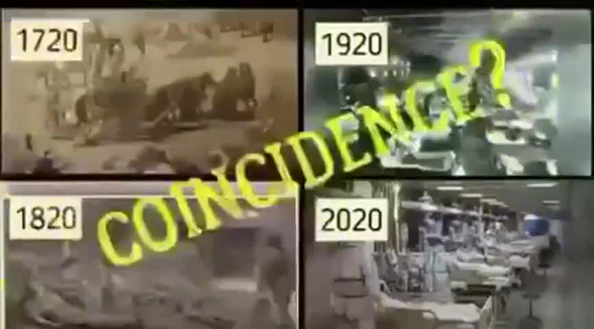 Plandemic of 1720, 1820,1920, 2020