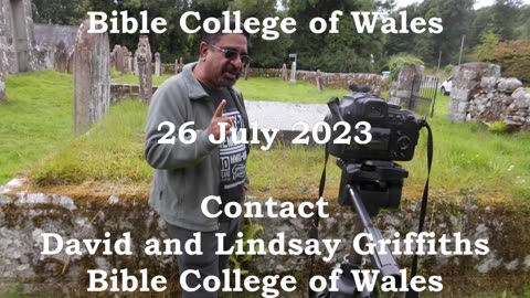 26 07 23 REES HOWELLS INTERCESSION through David P Griffiths & Suresh Ramachandran at Anwoth