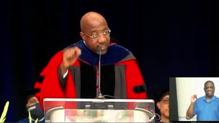 Sen. Raphael Warnock Says Graduates Need To Guide Country 'Out Of COVID-1619' In Speech