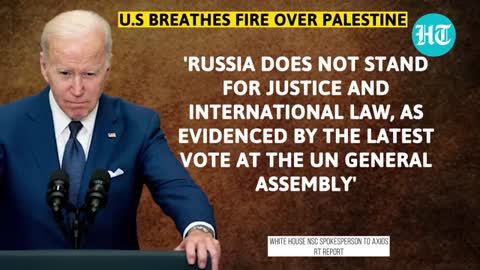Biden 'furious' after Palestinian Leader lauds Putin