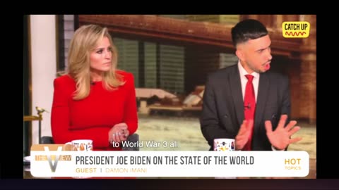 Joe Biden on The View with Damon Imani