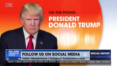 President Trump: Interview on John Fredericks Show, Outside the Beltwat