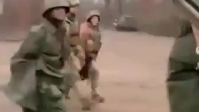 Russian Soldiers Surrender