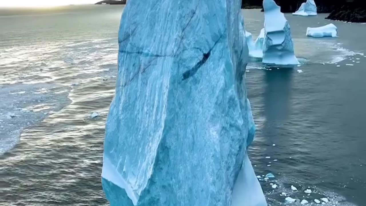 Ilulissat Glacier Fjord is located on the west coast of Greenland.