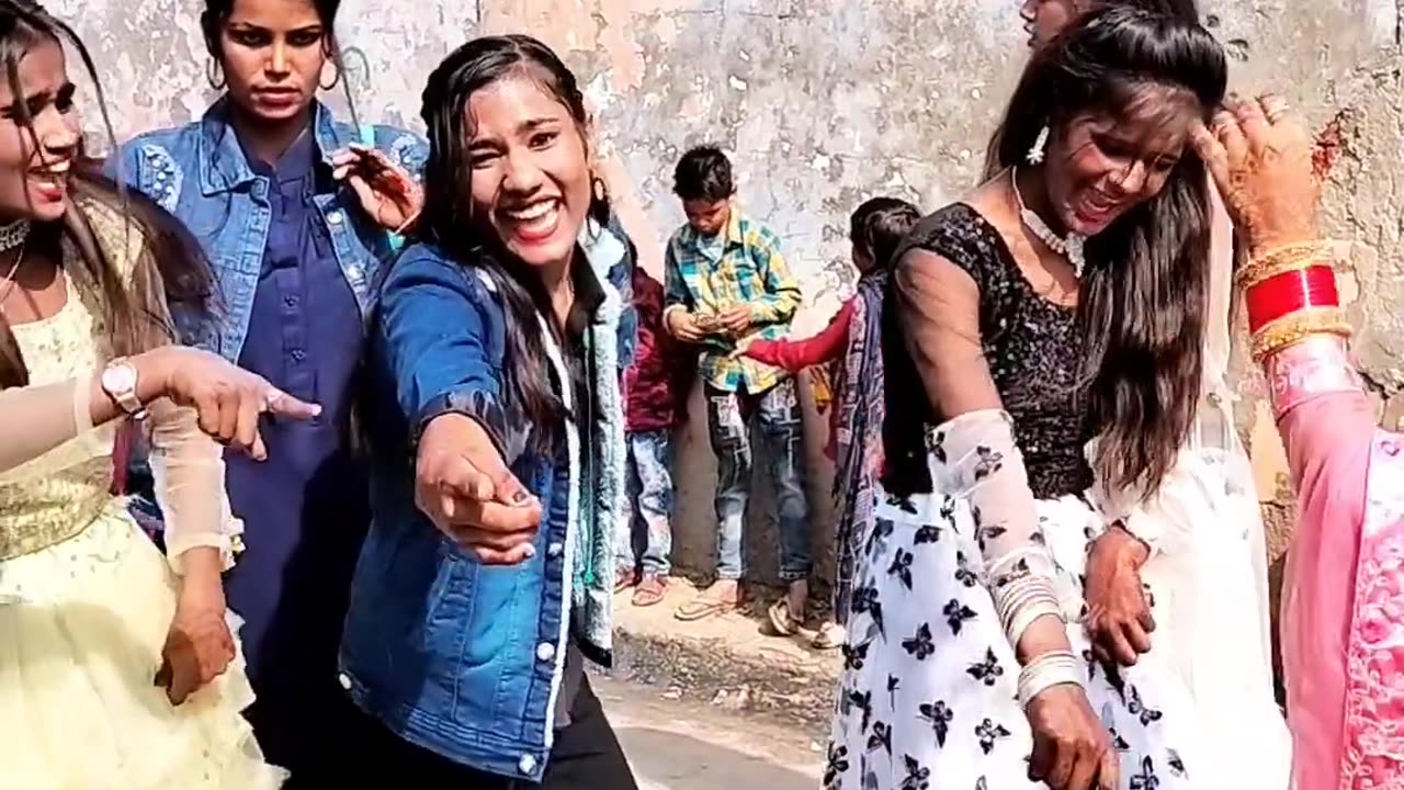 Desi Village Girl Dance