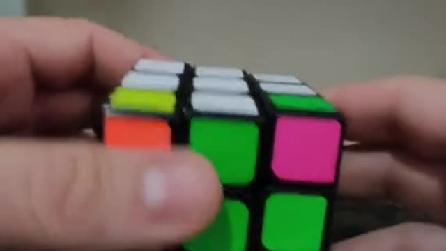 Rubik's Cube (Magic Cube) for beginners first layer 1.3