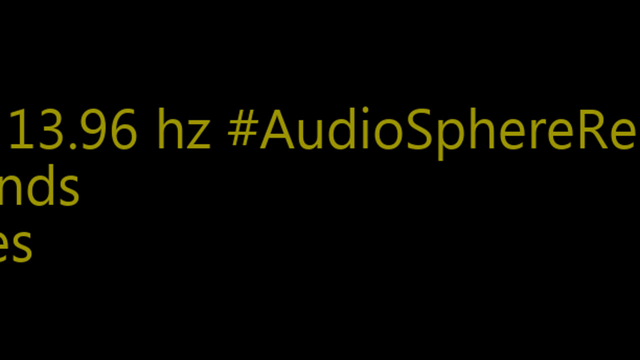 binaural_beats_13.96hz_AudioCalm BinauralCalmingSounds BinauralSonicMeditation