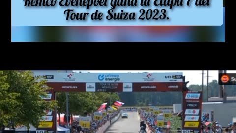 Remco Evenepoel gana Etapa 7 del Tour de Suiza 2023.