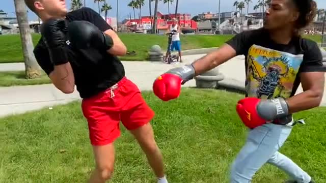 BOXING WITH STRANGERS