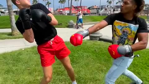 BOXING WITH STRANGERS