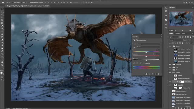 Let's take a look at the effect of PS production concept scene, absolutely good, 08.