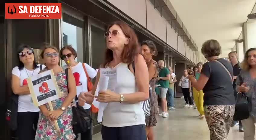 sit in insegnanti no green pass Ca