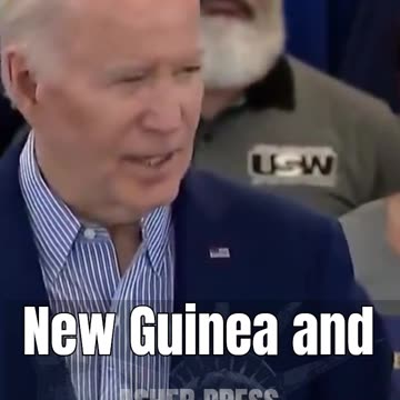 Joe Biden: My Uncle Bosey was shot down and then eaten by cannibals during WWII.