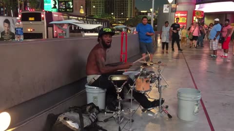 "Street Drummer – Amazing Bucket Beats You Have to See!" 🥁🔥