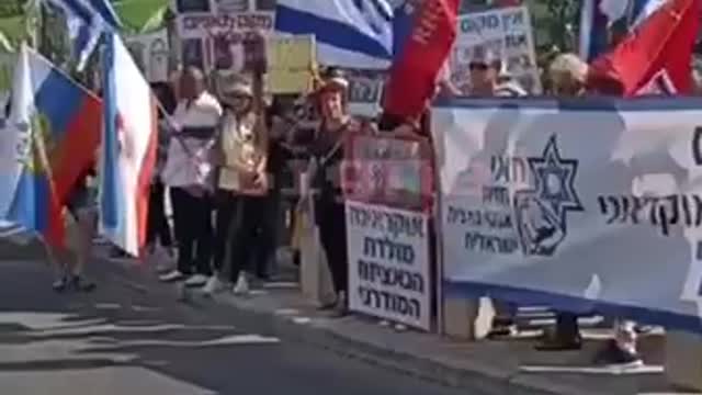 Anti Ukraine War Rally in Israel