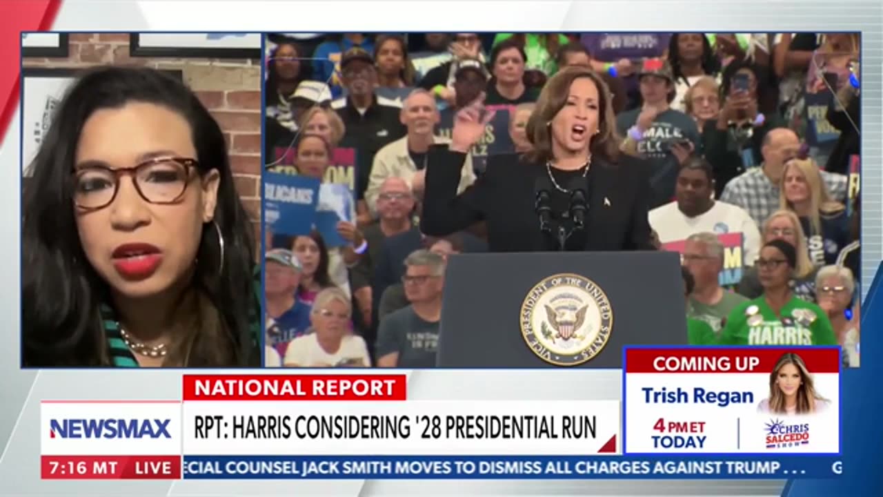 DEM STRATEGIST BEGS KAMALA HARRIS NOT TO RUN FOR PRESIDENT AGAIN IN 2028