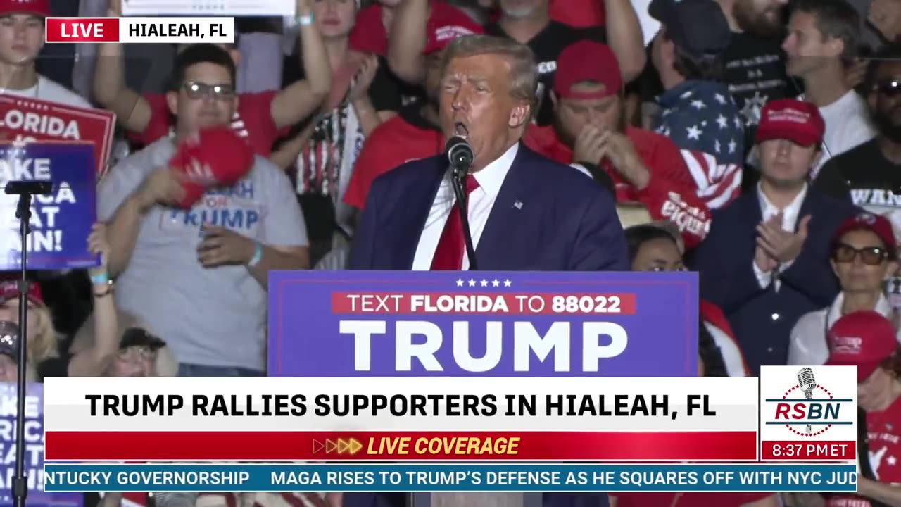 TRUMP IN FLORIDA: 'Times Like These, You Can’t Afford to Be Politically Correct' [WATCH]