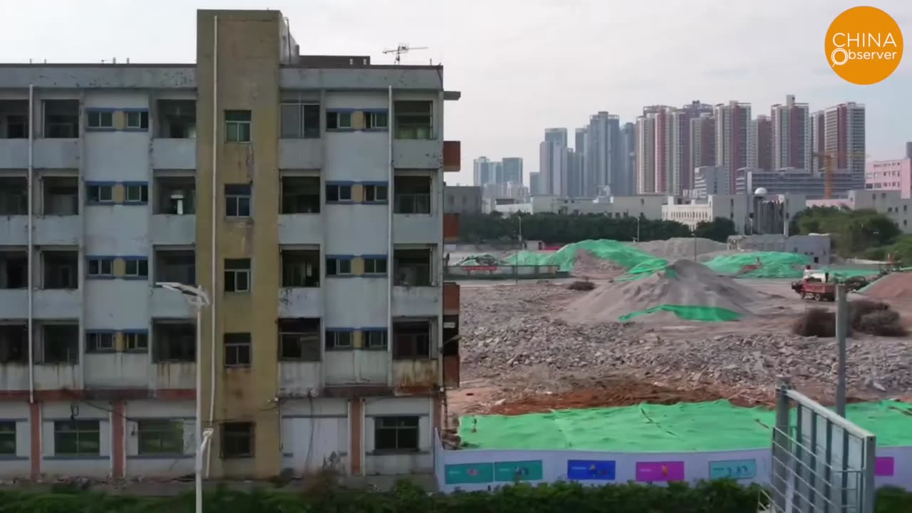 No Orders! Factories Close en Masse, Industrial Parks Demolished One by One, Shenzhen Turns to Ruins