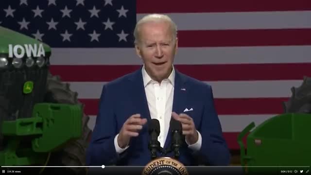 Bird S#its on Biden while Biden drones on