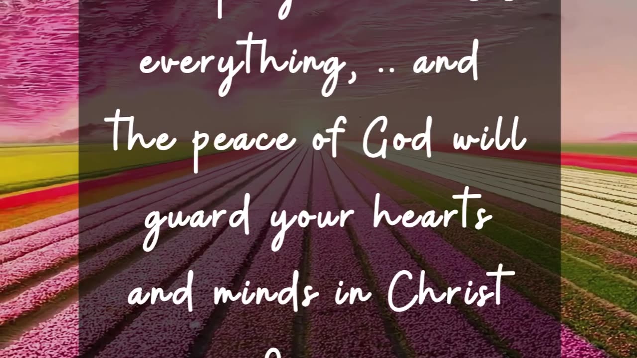 Experience unshakable peace when you surrender your worries to God in prayer.