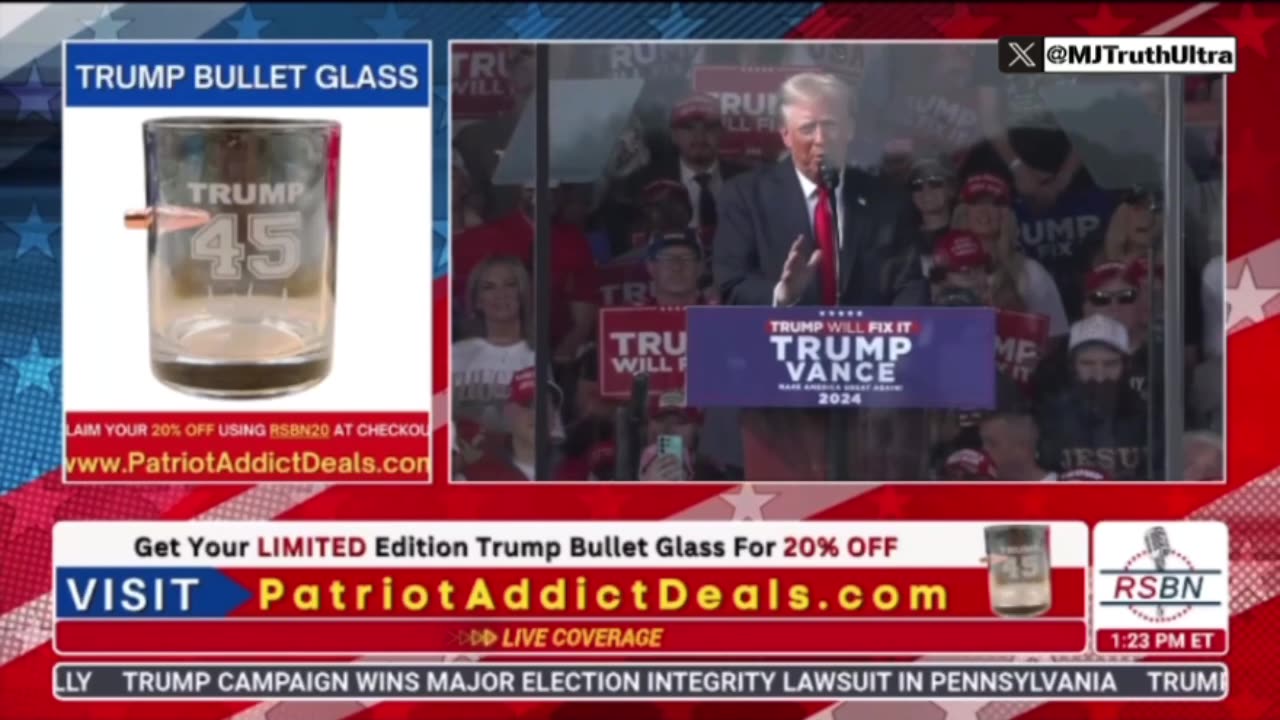 Trump - I’ve put everything on the line, including my life..