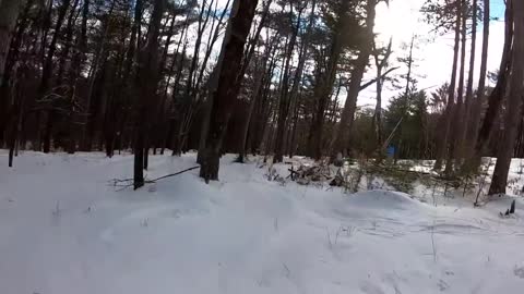 Spring skiing in New Hampshire