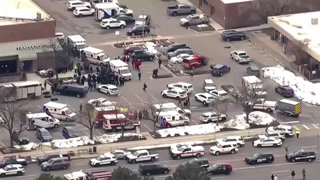 SHOOTER IN COLORADO AT KING SOOPERS BOULDER, COLORADO MULTIPLE PEOPLE KILLED