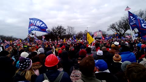 DC Jan 6th USA CHANT from the crowd