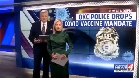 Woohoo OKC Police station drops Vaccine Mandate! United Disobedience is the way forward!