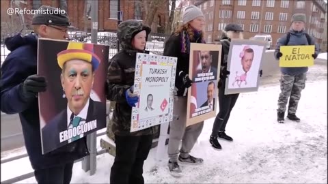 EI NATOLLE!! Terveiset Turkin suurlähetystölle