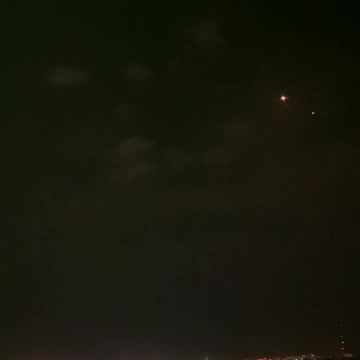 Ukraine War - Video of air defense work over the Belgorod region