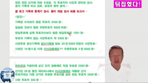 미 대선 애리조나 주 재검표 결과 210924