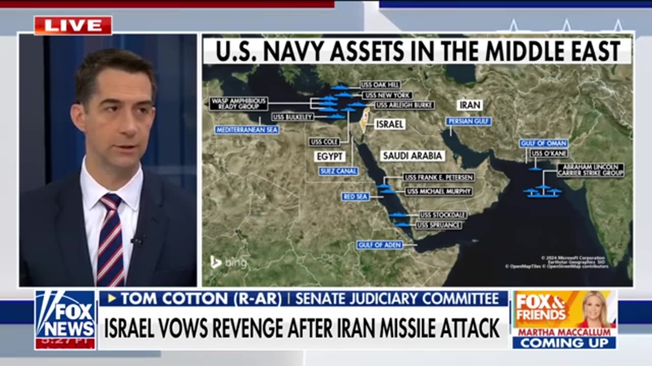 Israel could inflict massive damage on Iran_ Sen. Tom Cotton