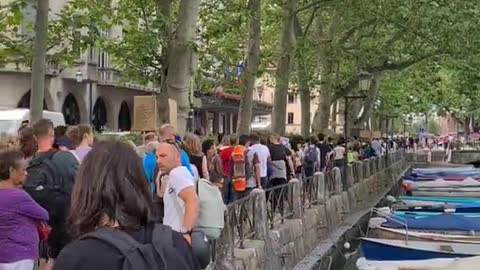 Manifestation Annecy le 17 07 2021