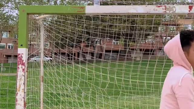 Bottle challenge futbol paellero soccer football