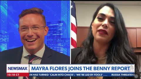 Texas Rep. Mayra Flores (R) "The left wants to send me back to Mexico"