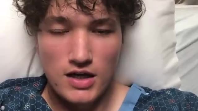 Covid Shot Warning from Young Athlete