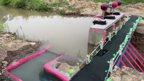Build Mini Hydropower On A Small Stream With A Powerful Unit