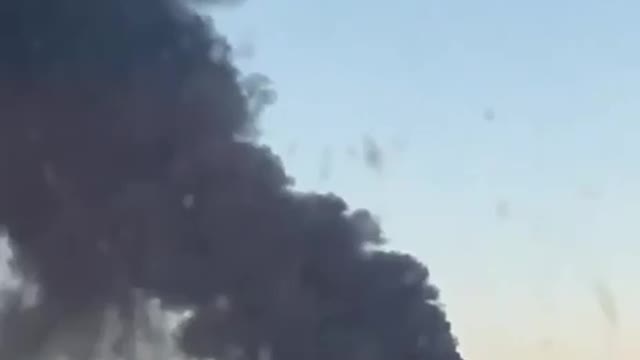 24.02.2022. The war has begun!!! A military airfield is burning in Chuguev.