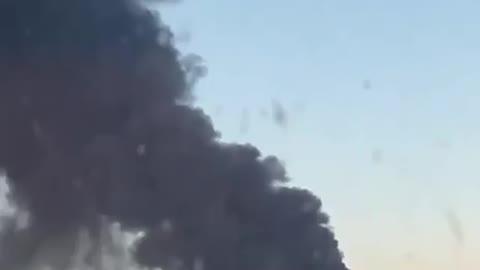 24.02.2022. The war has begun!!! A military airfield is burning in Chuguev.