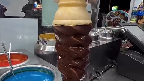 Superb🍦🍨 Chocolate Cane🍦🍨🍦 Ice-cream Making Ideas🍦🍨🍦💗. #shorts #chocolate #icecream #yummy #make